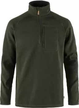 Fjällräven Övik Fleece Half Zip Pullover deep forest (Herren) (F87154-662)