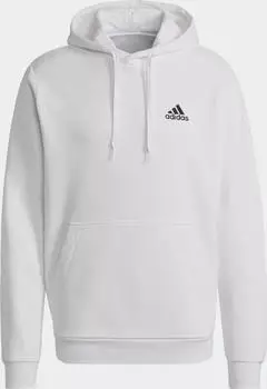 adidas Essentials Fleece Hoodie wei&szlig;/schwarz (Herren) (H12211)