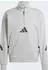 adidas Z.N.E. Quarter-Zip Sweatshirt medium grey heather (Herren) (JJ1148)