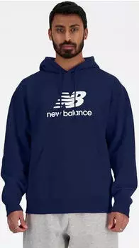 New Balance Sport Essentials French Terry Logo Hoodie navy (Herren) (MT41501NY)