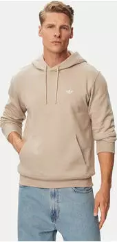 adidas Trefoil Essentials Hoodie khaki three (Herren) (KS9805)