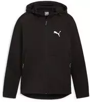 PUMA Herren EVOSTRIPE Full-Zip Hoodie Schwarz