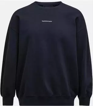 Peak Performance Original Terry Crew Sweatshirt schwarz (Herren) (G80275-020)