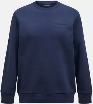 Peak Performance Original Small Logo Crew Sweatshirt blue shadow (Herren) (G79590-010)