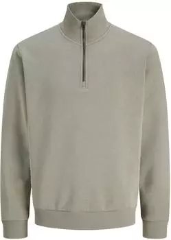 Jack & Jones Bradley Half Zip Sweatshirt vetiver (Herren) (12250747-4976266)