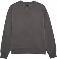 Fox 33142-052-M, Fox Wordmark Oversized Fleece Herren Pullover grau Gr&ouml;&szlig;e M