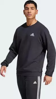 adidas Essentials Fleece Sweatshirt schwarz/wei&szlig; (Herren) (GV5295)