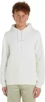 Calvin Klein Monogram Hoodie J30j304025 Elfenbein Herren