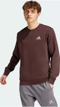 adidas Essentials Fleece Sweatshirt shadow brown (Herren) (IY9083)