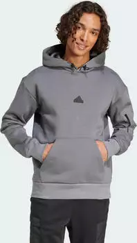 adidas City Escape Fleece Hoodie grey four (Herren) (IY1518)
