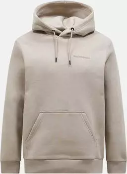 Peak Performance Small Logo Hoodie avid beige (Herren) (G79589-040)