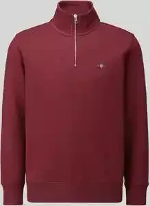 GANT Shield Sweatshirt mit halblangem Rei&szlig;verschluss (2008005)