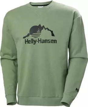 Helly Hansen YU Crew 2.0 Sweatshirt jade (Herren) (53891-408)