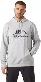 Helly Hansen Nord Graphic Hoodie grey melange (Herren) (62975-952)