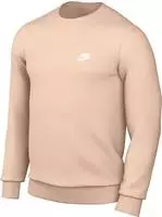 Nike BV2662, NIKE Herren Sweatshirt M NSW CLUB CRW BB Pink male