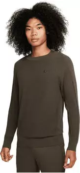 Nike Tour Golf Sweatshirt cargo khaki/black (Herren) (FQ8832-325)