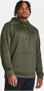 Under Armour Fleece Hoodie marine od green/black (Herren) (1373353-390)