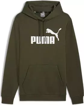 Puma Essentials Big Logo Hoodie dark olive (Herren) (586687-08)