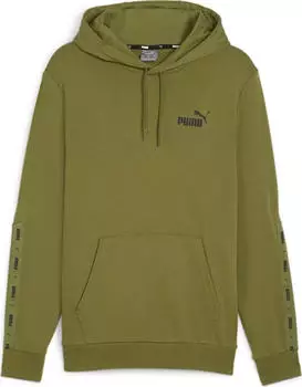 Puma Essentials+ Tape Hoodie olive green (Herren) (847385-30)