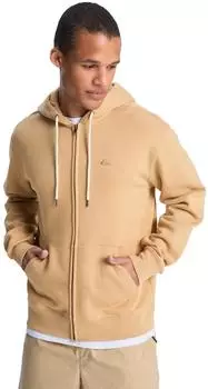 Quiksilver Salt Water Zip Hoodie Sweatshirt (EQYFT05160) khaki