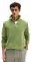 Marc O'Polo Troyer Pullover mit Halbreißverschluss Melange (5000010526) forest dust