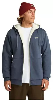 Billabong Arch Sherpa Rei&szlig;verschlusspullover (EBYFT00149) ombre blue