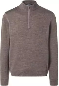Maerz Regular Fit Troyer Strickpullover (491300) braun