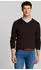 Tom Tailor Strickpullover mit V-Ausschnitt aus Baumwolle Strickpullover braun (Herren) (1039811-40781)