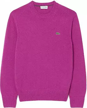 Lacoste Tuchwolle mit Rundhalsausschnitt Pullover (Herren)