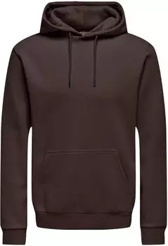 Only & Sons Onsceres Hoodie (22018685) coffee bean