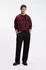 HUGO Dewerlong Sweatshirt Relaxed Fit mit Stickerei (40866929) schwarz/pink654