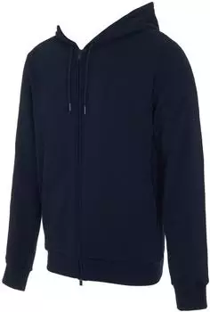 Emporio Armani Sweatjacke Basic Terry (73529948) blau