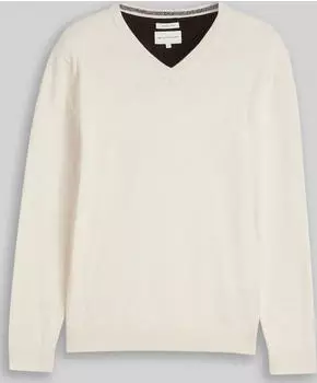 Tom Tailor 1039811 Strickpullover mit V-Ausschnitt