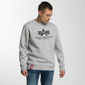 Alpha Industries Basic Sweater grey (178302-17)