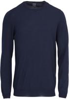 OLYMP Rundhalspullover "OLYMP Strick Casual" moderner Strickpullover
