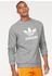 Adidas Trefoil Warm-Up Sweatshirt medium grey heather