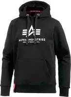 Alpha Industries Sweatshirt Basic 178312 Schwarz Regular Fit Herren