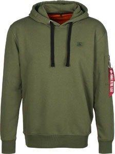 Alpha Industries X-Fit Hoodie dark green (158321-257)