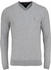 Tommy Hilfiger V-Neck Cotton Blend Sweatshirt silber (MW0MW04979-501)