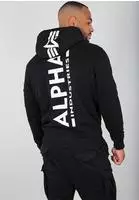 Alpha Industries Kapuzensweatshirt "BACK PRINT HOODY", Baumwollmischung, regular fit