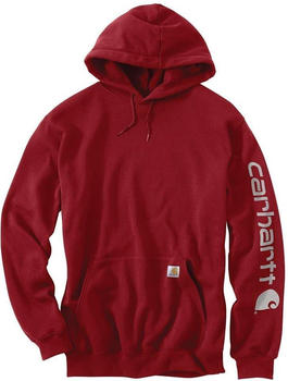 Carhartt Midweight Hooded Logo Sweatshirt red (K288-608)
