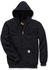 Carhartt Midweight Hooded Zip-Front Sweatshirt (K122) black