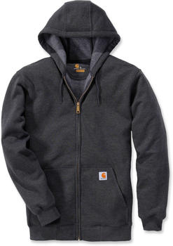 Carhartt Midweight Hooded Zip-Front Sweatshirt (K122) carbon heather
