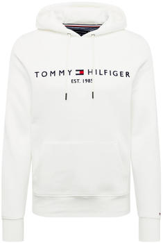 Tommy Hilfiger Logo Flex Fleece Hoody snow white (MW0MW10752)
