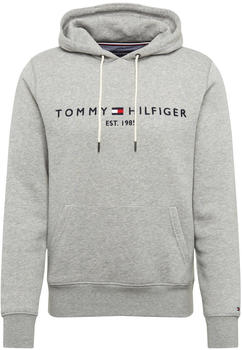 Tommy Hilfiger Logo Flex Fleece Hoody cloud heather (MW0MW10752)