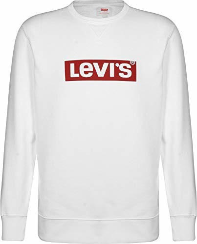 Levi's Graphic Crew Fleece Sweatshirt flock white (17895)