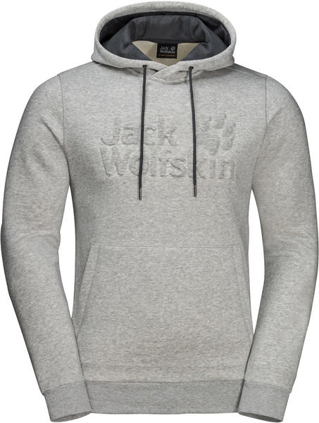 Jack Wolfskin Winter Logo Hoody M grey heather