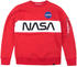 Alpha Industries Nasa Inlay Sweatshirt red (178308-328)
