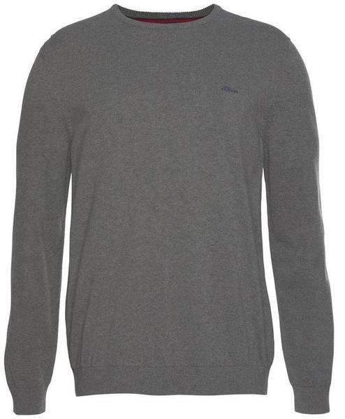 S.Oliver Basic Sweaters (03.899.61.5232) blend grey