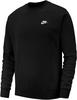 Nike M NSW CLUB CRW BB Herren Sweatshirt (Schwarz XXL ) Fitnessbekleidung